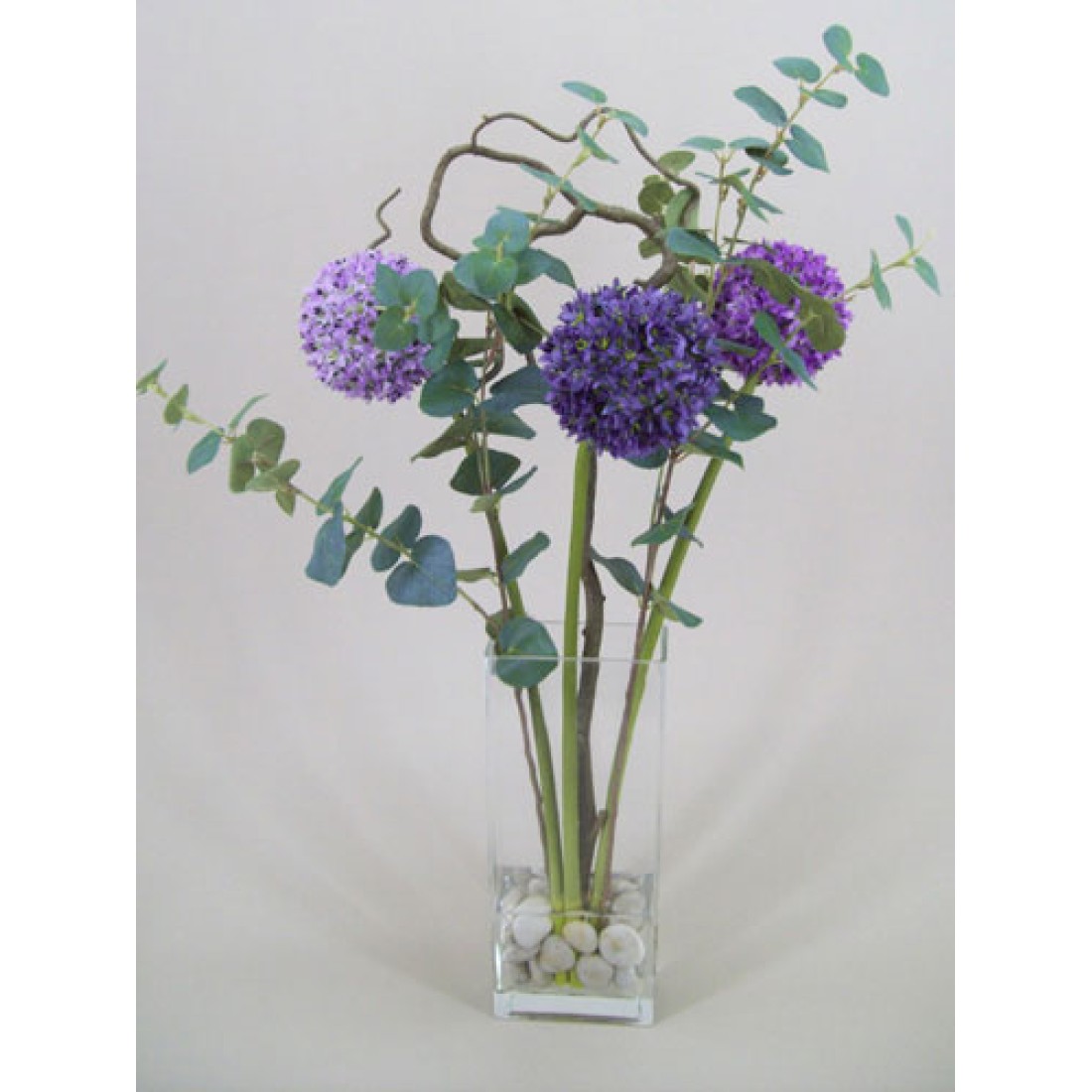 Artificial Allium Flower Arrangement Artificial Flower Arrangements